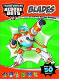 Blades (Orange): Rescuebots (Transformers Rescue Bots) Press-out and Play Sticker Activity